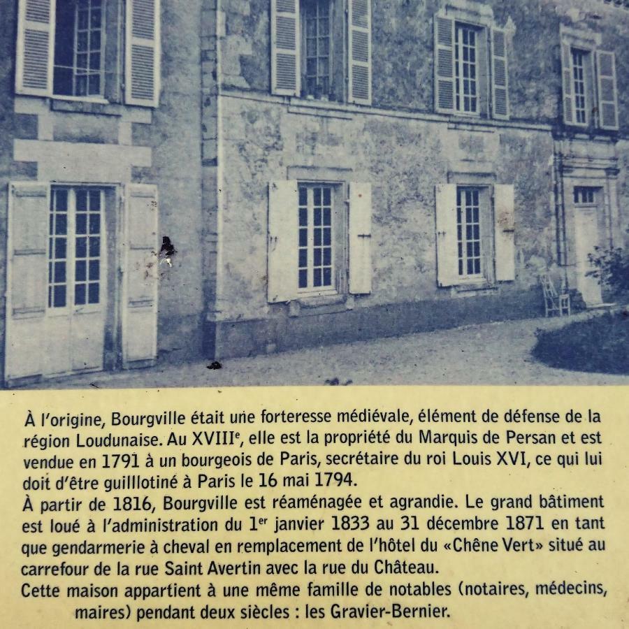 Domaine De Bourgville Monts-sur-Guesnes Exteriér fotografie